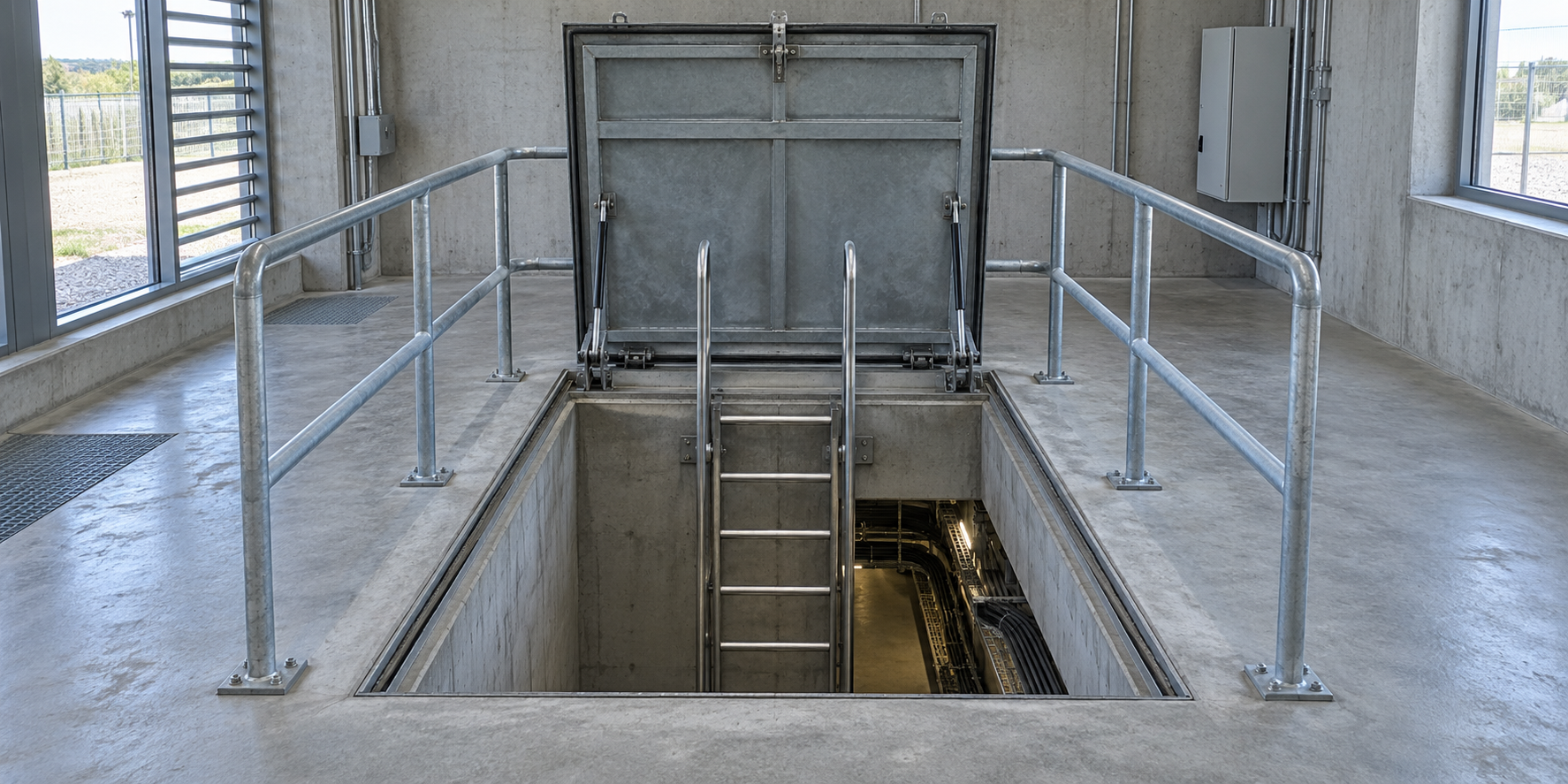 Manholes, Inspection Shafts and Access Routes
