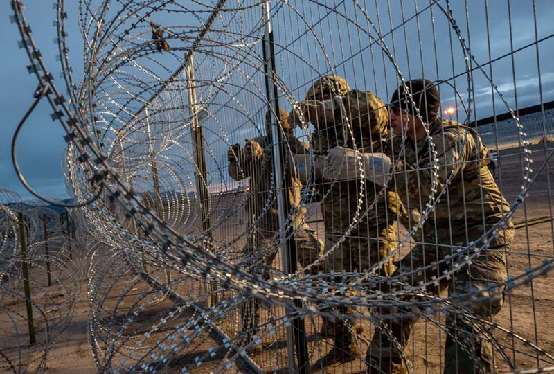 Climbing or Damaging Fences