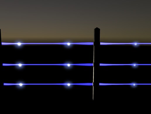 Laser Beam Security System