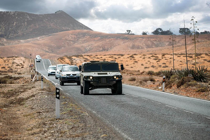 Vehicle and Intruder Movement