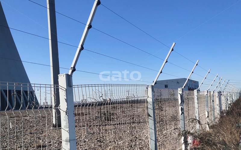 Fence Intrusion Detection System for Offshore Power Plant Security