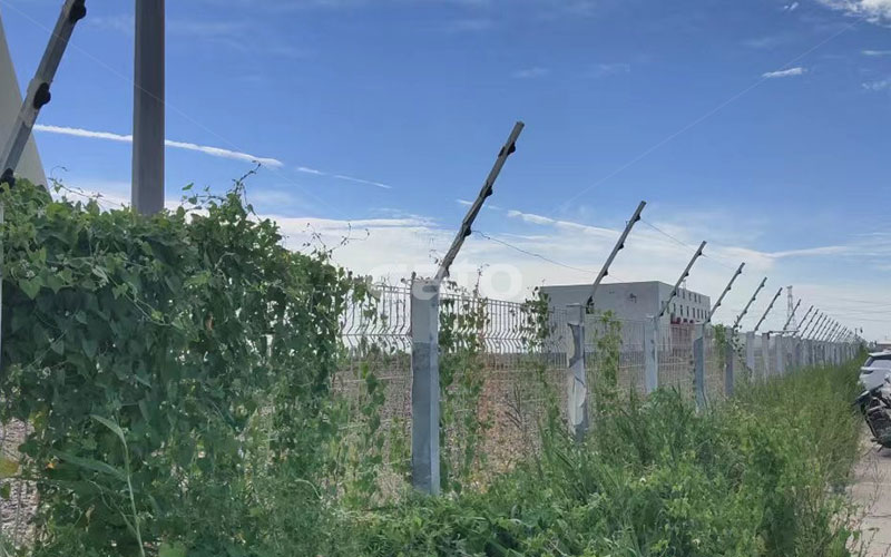 Pulse Electric Fence for Offshore Power Plant Security