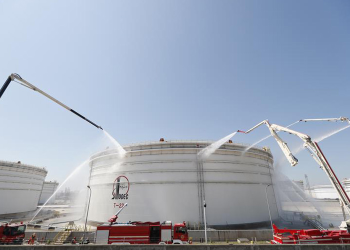 Storage Tank Fire Warning
