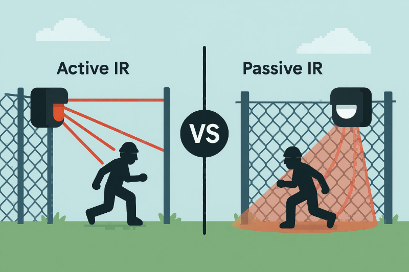 Active IR VS Passsive IR