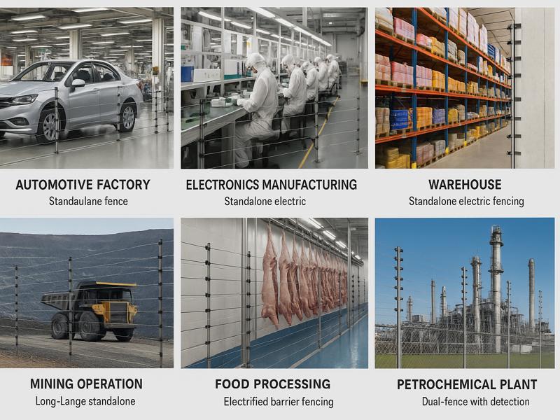 Electric Fence Applications in Industrial Sectors