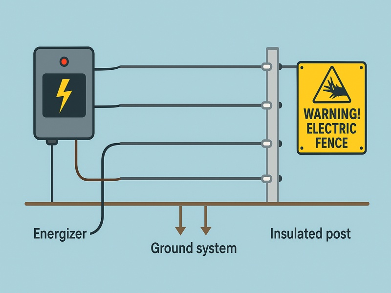 Electric Fencing Enhances Security for Solar Farms