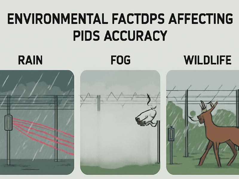 Environmental Factors Affecting PIDS Accuracy (Rain, Fog, Wildlife)