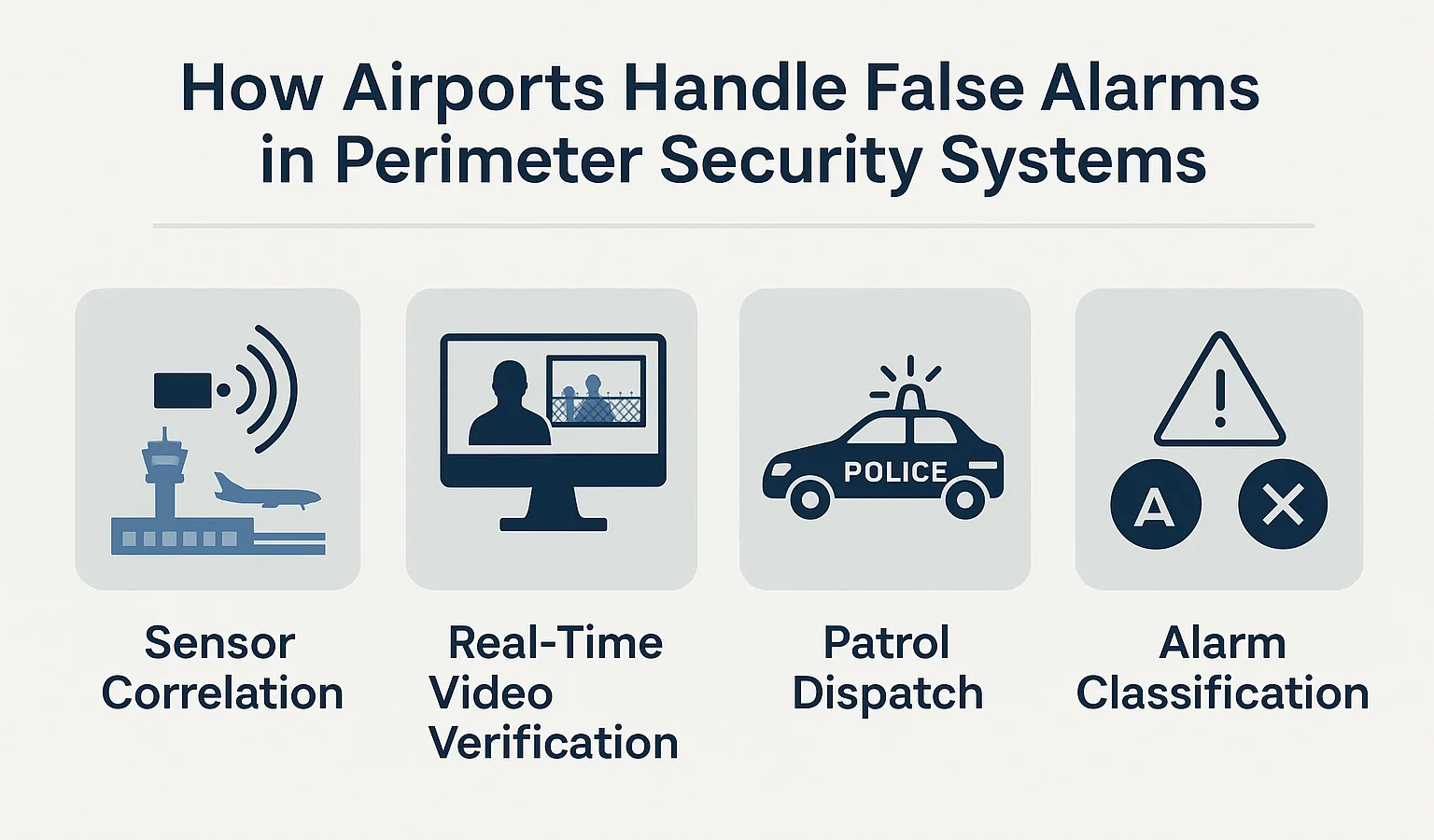 How Airports Handle False Alarms in Perimeter Security Systems