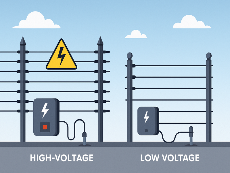 Low Voltage Electric Fence System