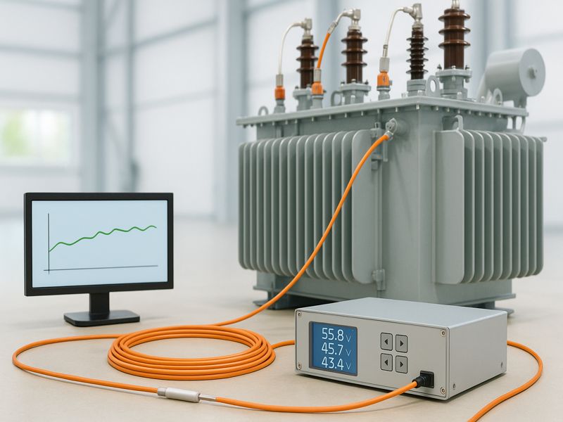 Fiber Optic Temperature Sensor Transformer
