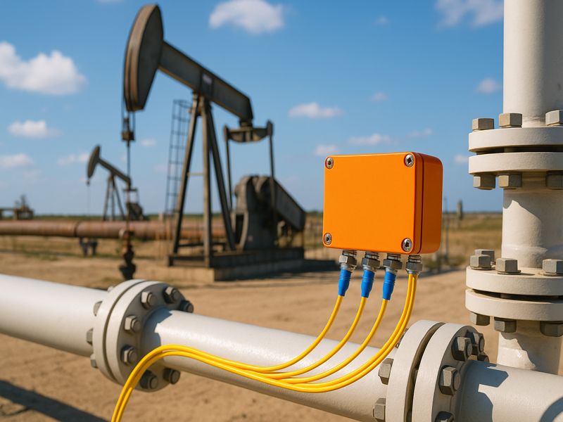Fiber Optic Temperature Sensor in the Oil & Gas Industry