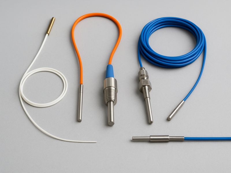 Fiber Optic Temperature Sensors for Various Applications