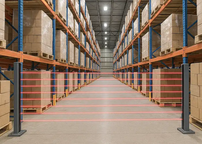 Infrared Grating Detector for Warehouse