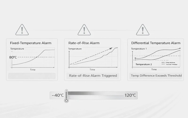 Comprehensive temperature alert strategies