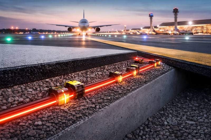 Fiber Optic Temperature Sensors in Airport Runways