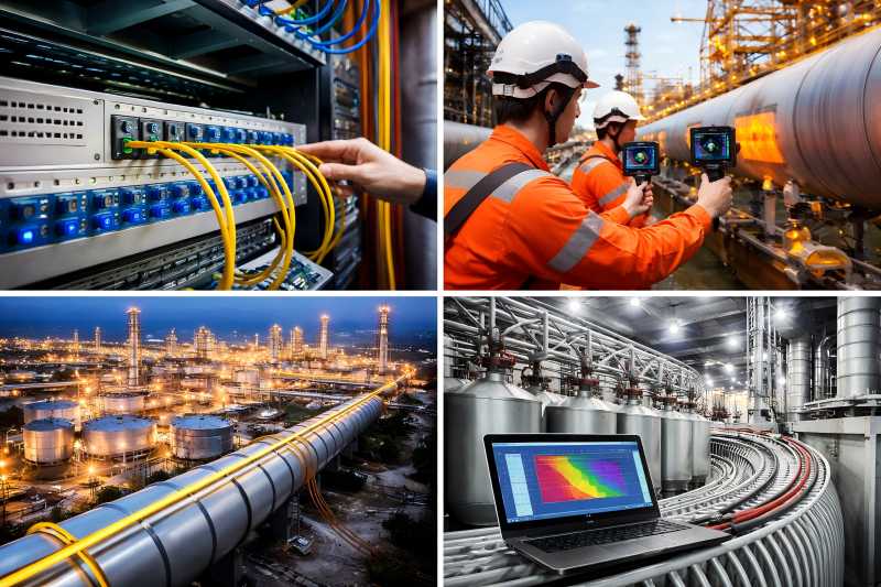 Industries Switch to Distributed Temperature Sensing