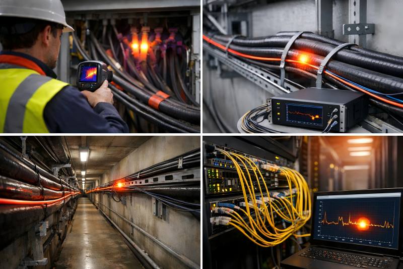 Using Fiber Optic Temperature Systems to Prevent Cable Fires