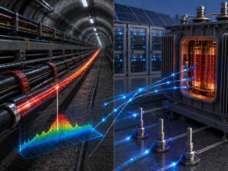 DTS vs FBG Fiber Optic Temperature Sensors