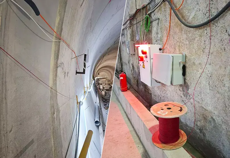 Tunnel Temperature Monitoring
