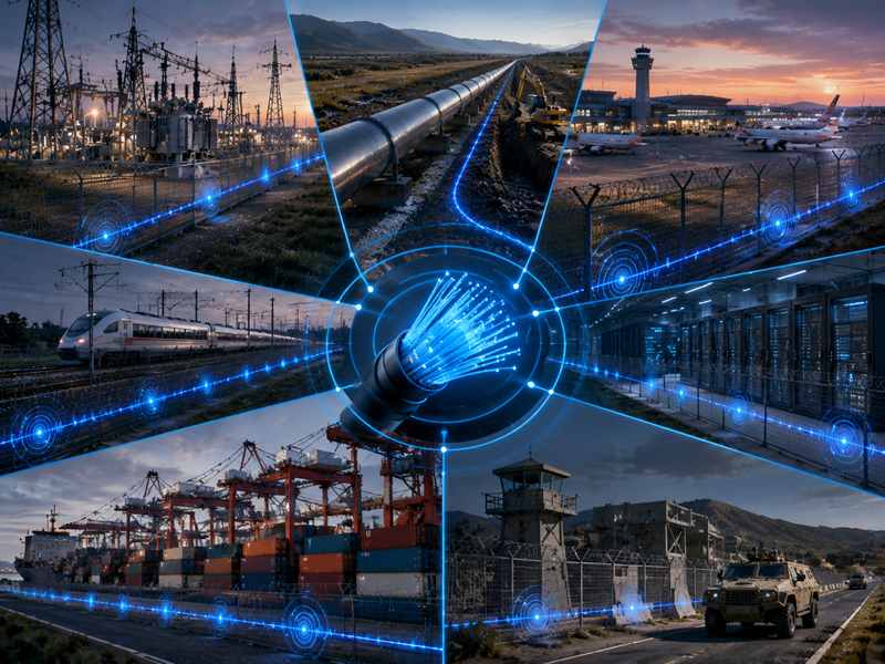 7 Large-Scale Sites Suitable for Fiber Optic DAS Deployment