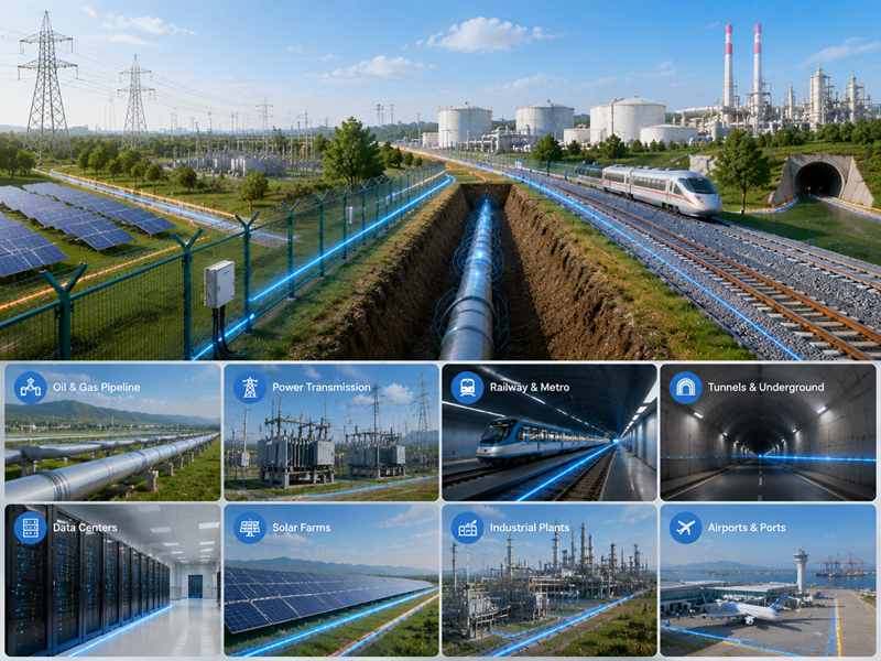 8 Infrastructure Projects Suitable for Distributed Temperature Sensing