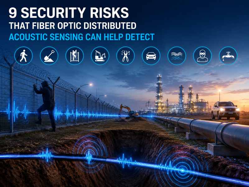 9 Security Risks That Fiber Optic DAS Can Help Detect