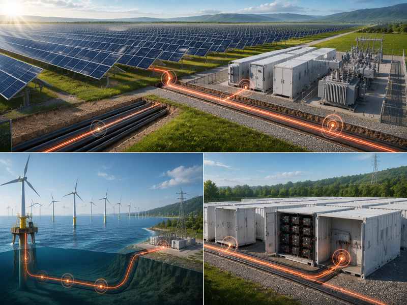 DTS Deployment Examples in Renewable Energy Projects
