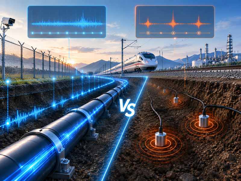Distributed Acoustic Sensing vs Seismic Sensors