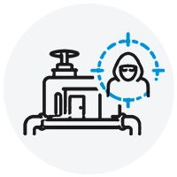 Valve stations and pump stations