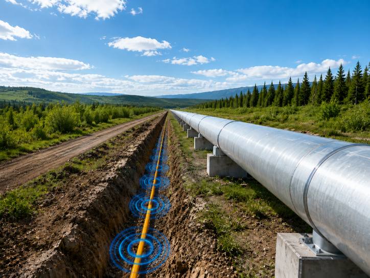 Fiber Optic Intrusion Detection System for Pipeline Security Monitoring